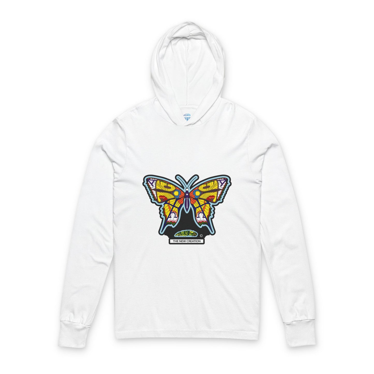 Butterfly Graphic Unisex Hoodie - Stylish Long Sleeve Tee for Nature Lovers, Outdoor Activities, Gifts for Her, Casual Wear
