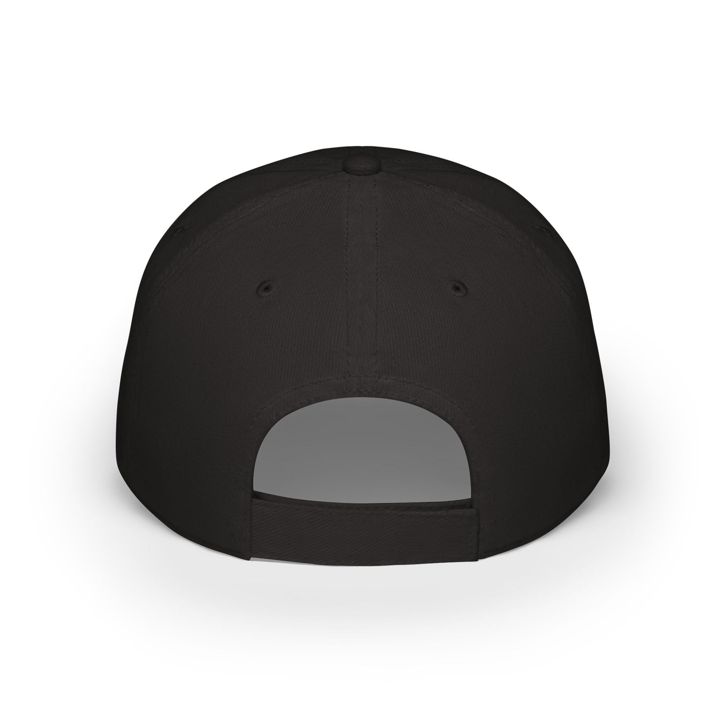 Bright Butterfly Baseball Cap – Low Profile Cotton Hat with Embroidered Symbolic Art