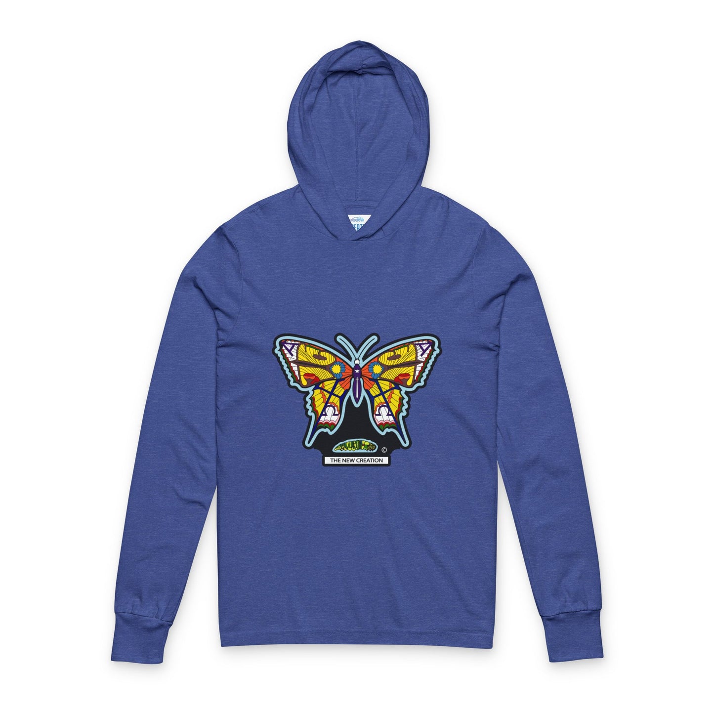 Butterfly Graphic Unisex Hoodie - Stylish Long Sleeve Tee for Nature Lovers, Outdoor Activities, Gifts for Her, Casual Wear