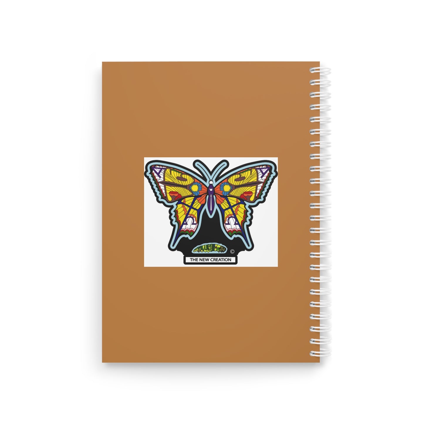 Vibrant Butterfly Spiral Notebook