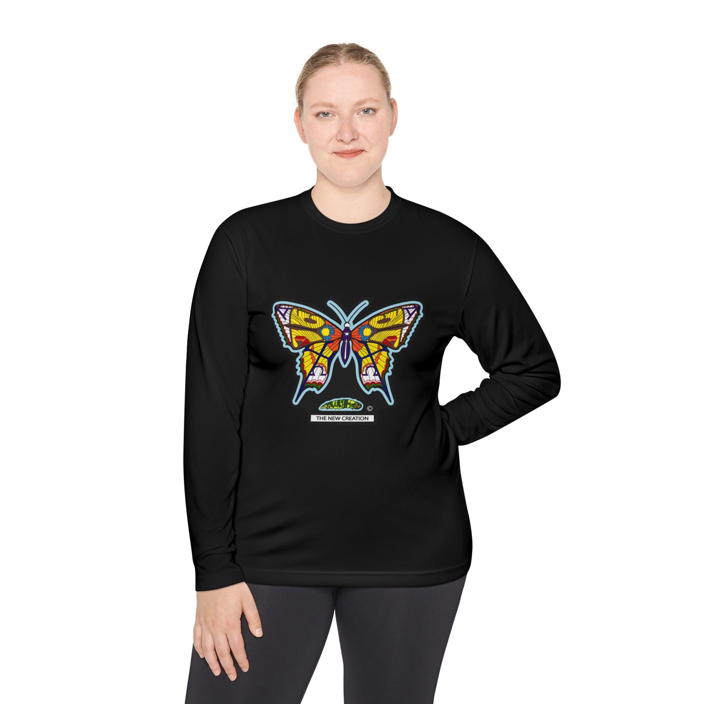 Butterfly Floral Long Sleeve Tee