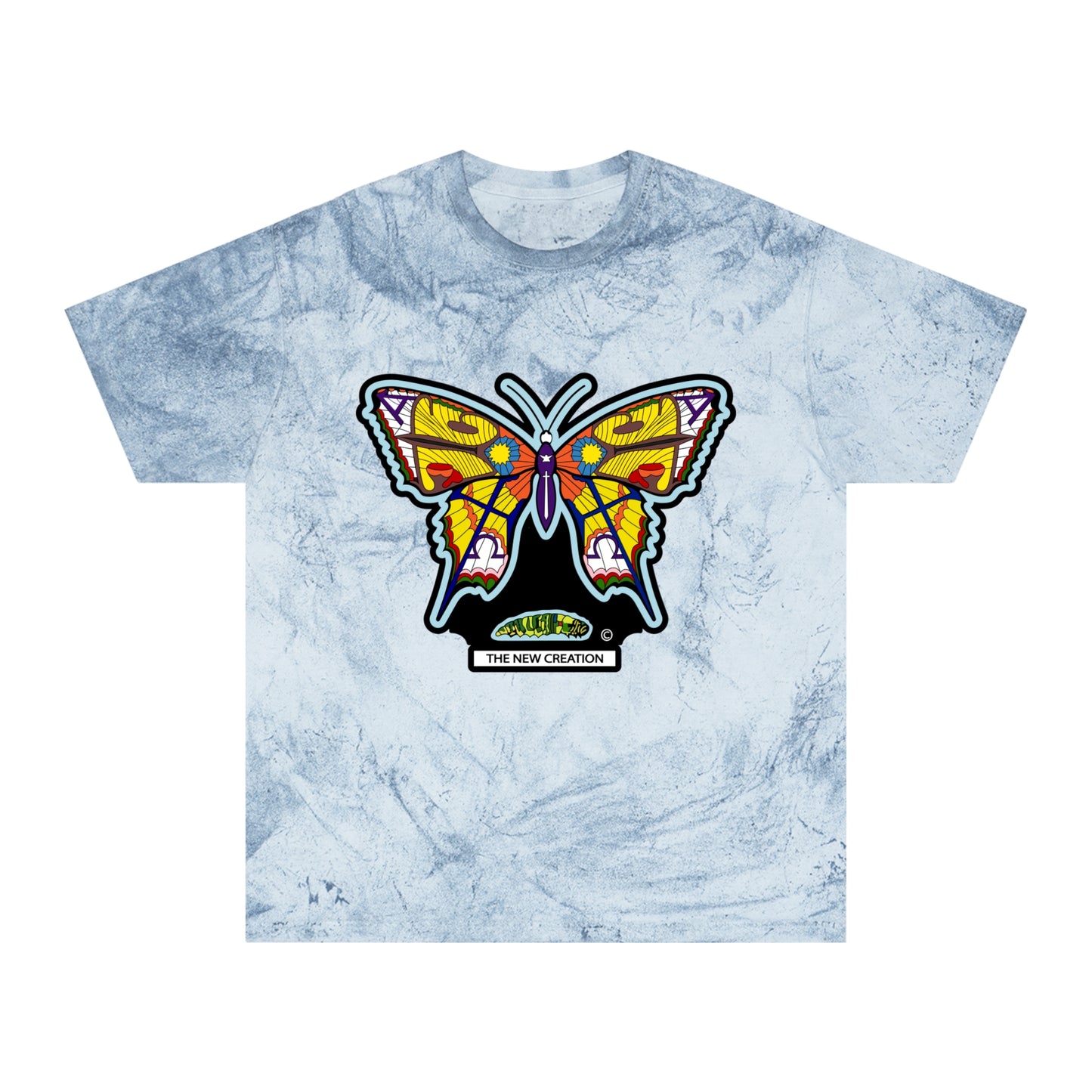 Colorful Butterfly Unisex T-Shirt Blast