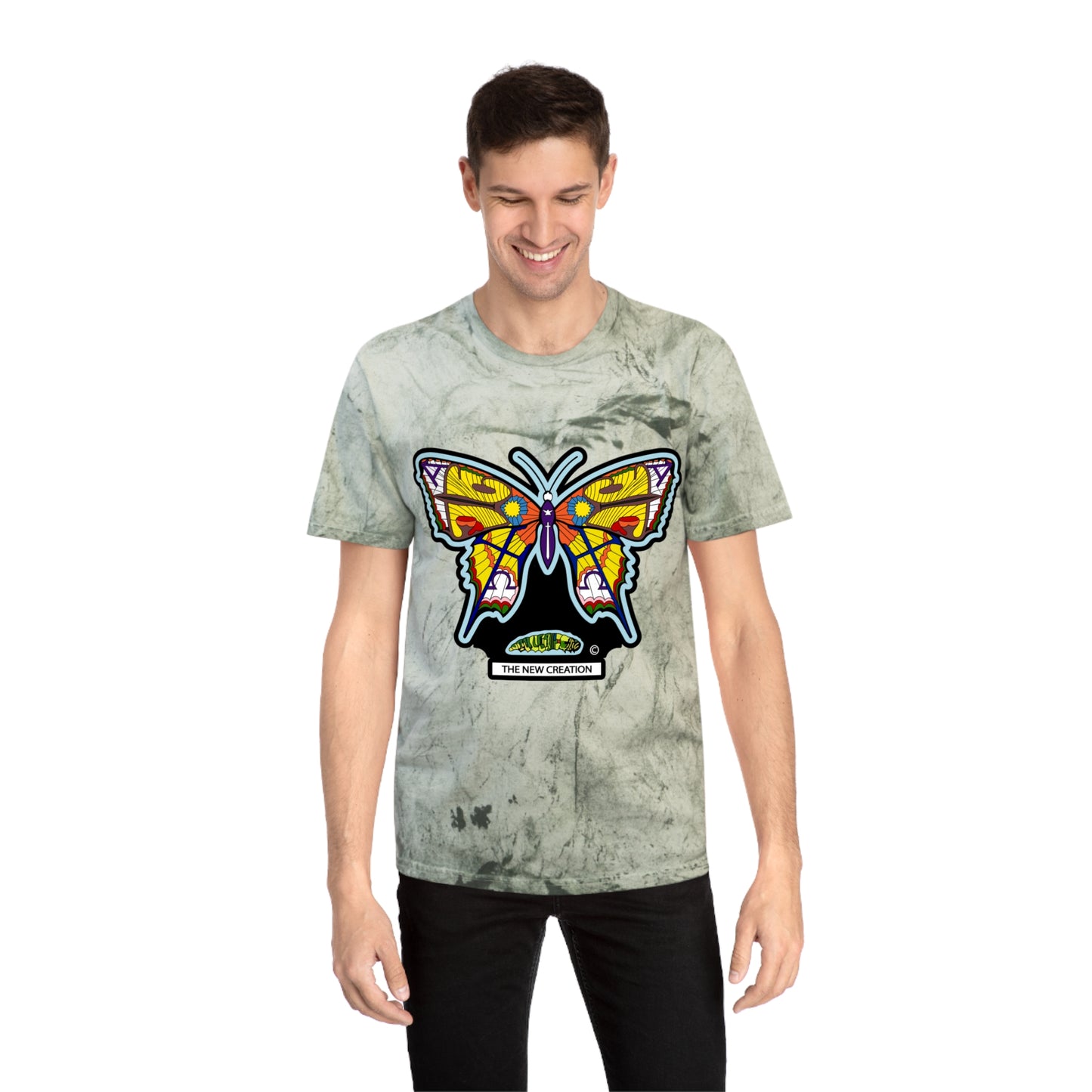 Colorful Butterfly Unisex T-Shirt Blast