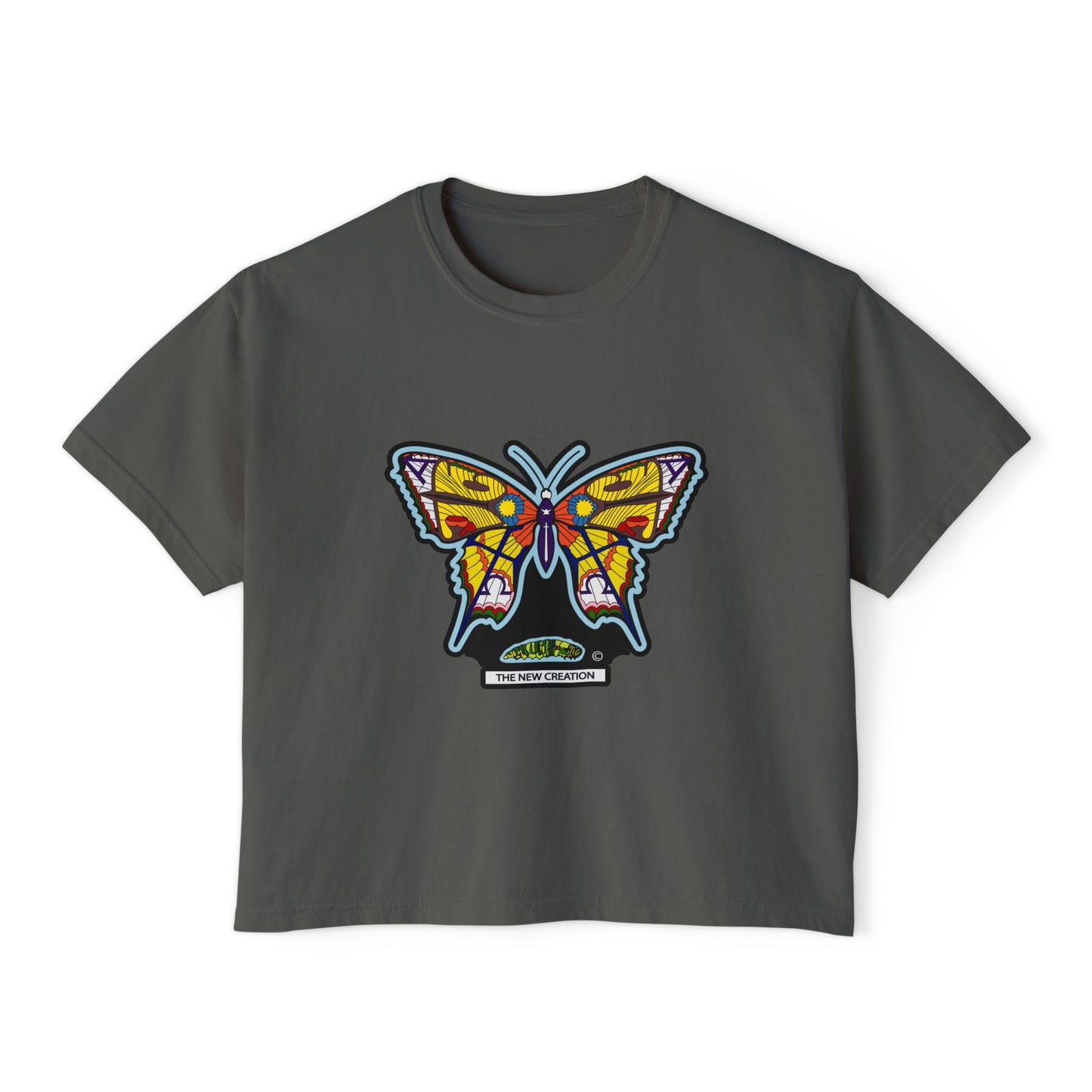 Bohemian Butterfly Women's Boxy Tee