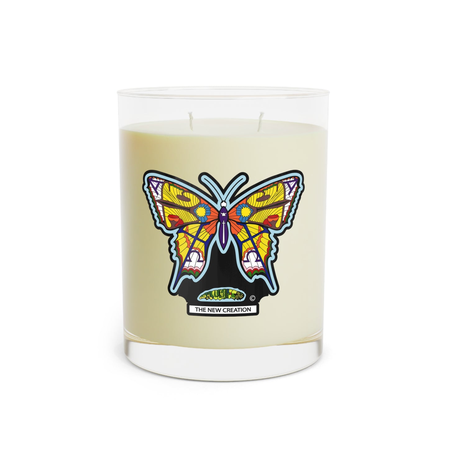 Butterfly Aromatherapy Candle – Soy Wax Jar Candle with Calming Fragrance & Symbolic Design