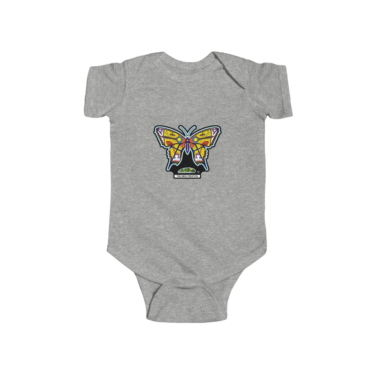 The New Creation Butterfly Infant Bodysuit — Soft Jersey