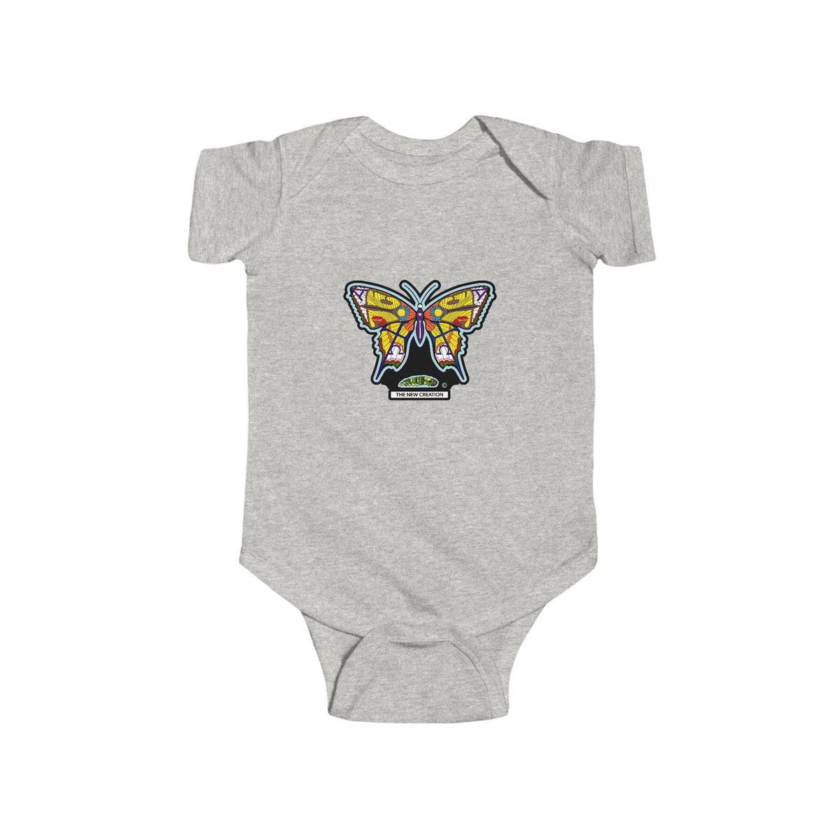 The New Creation Butterfly Infant Bodysuit — Soft Jersey
