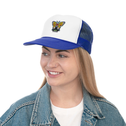 Butterfly Snapback Hat – Flat Bill Cap with Adjustable Fit & Bold Embroidered Patch