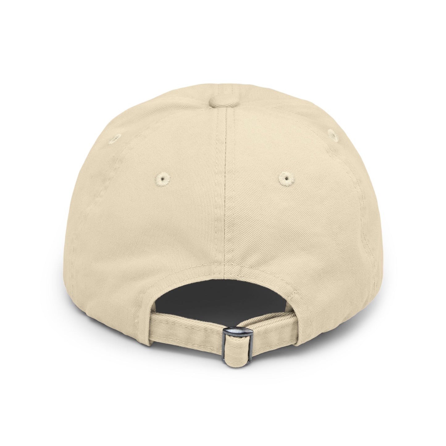 Butterfly Distressed Cap – Vintage-Style Cotton Hat with Symbolic Embroidery