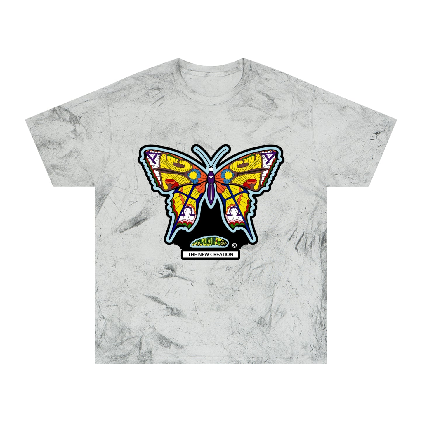 Colorful Butterfly Unisex T-Shirt Blast