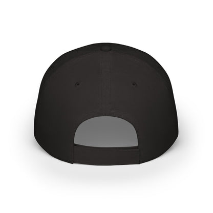 Bright Butterfly Baseball Cap – Low Profile Cotton Hat with Embroidered Symbolic Art