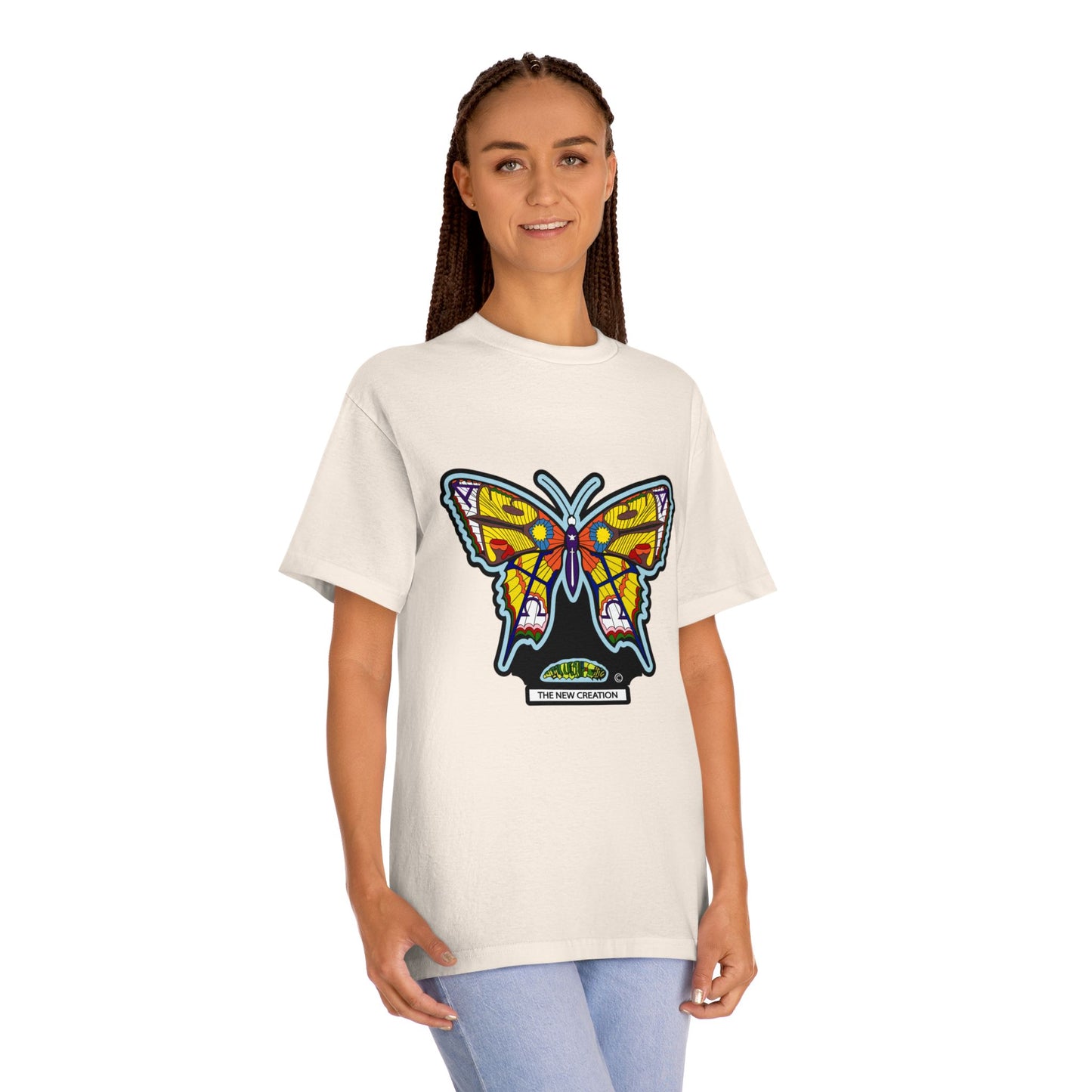 Butterfly Classic Tee – Alstyle 1301 Cotton Unisex Shirt with Timeless Symbolic Design