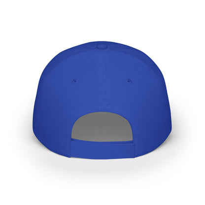 Bright Butterfly Baseball Cap – Low Profile Cotton Hat with Embroidered Symbolic Art