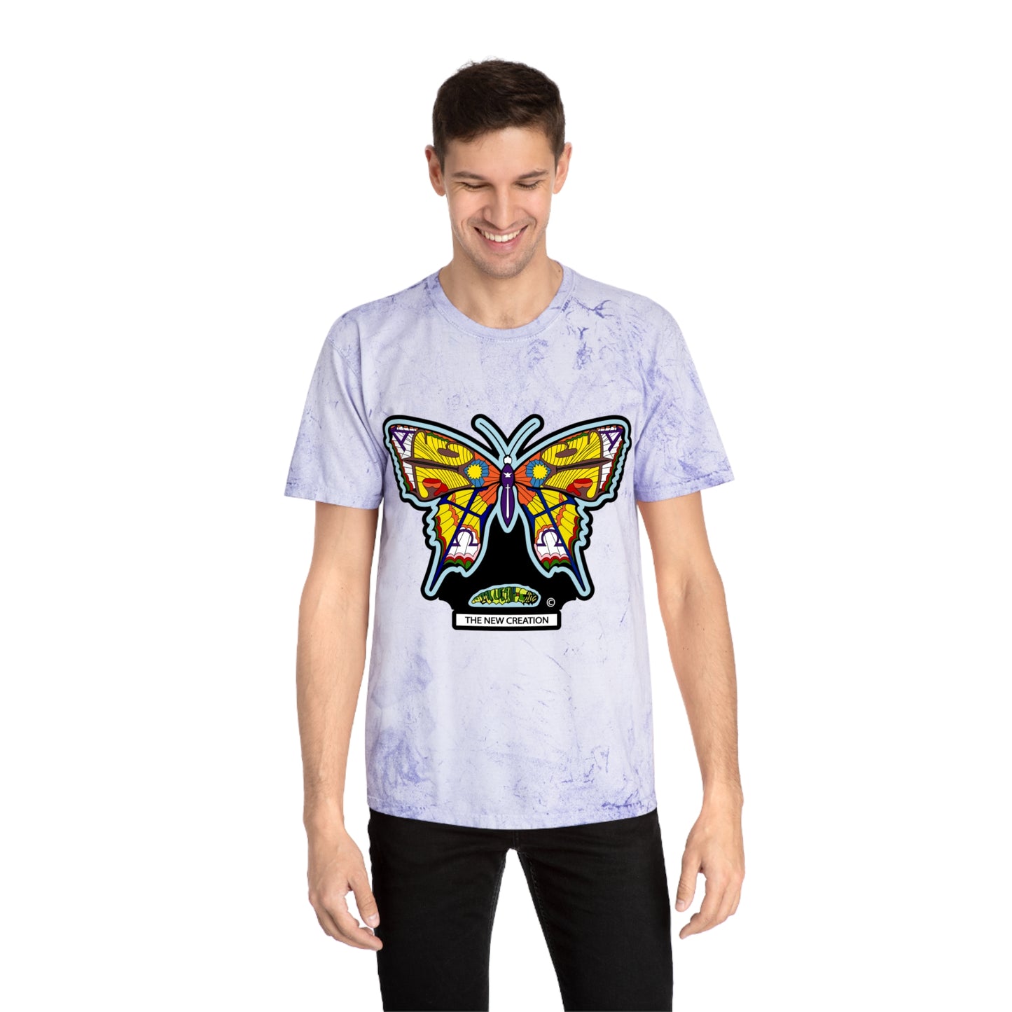 Colorful Butterfly Unisex T-Shirt Blast