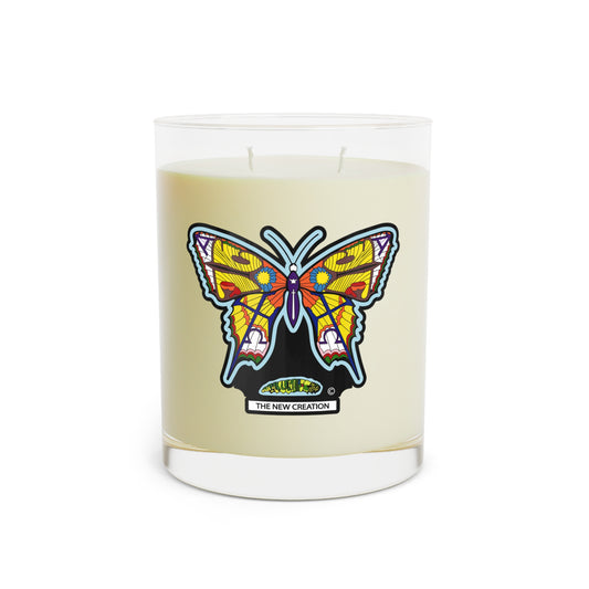 Butterfly Aromatherapy Candle – Soy Wax Jar Candle with Calming Fragrance & Symbolic Design