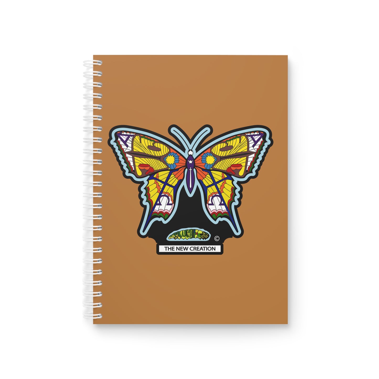 Vibrant Butterfly Spiral Notebook