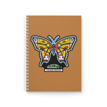 Vibrant Butterfly Spiral Notebook