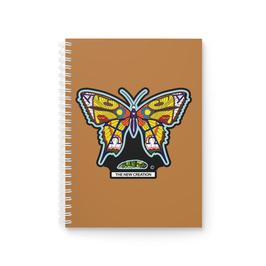 Vibrant Butterfly Spiral Notebook