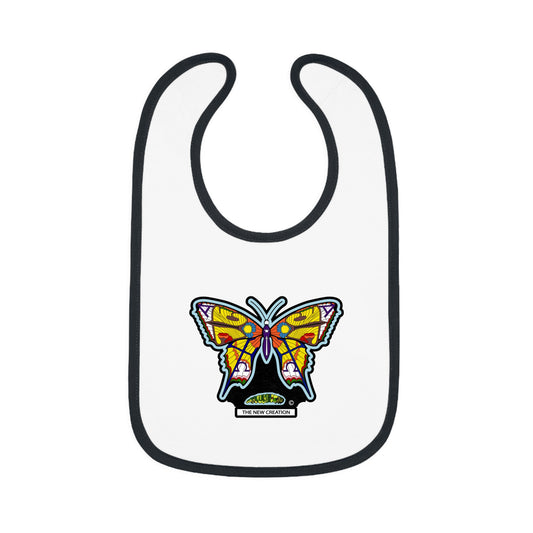Colorful Butterfly Baby Bib - Cute Feeding Accessory, Infant Gift, Newborn Essential, Baby Shower Favor, Toddler Bib