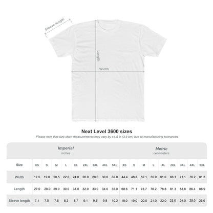 The New Creation Butterfly Tee — Next Level 3600, Stained-Glass Print