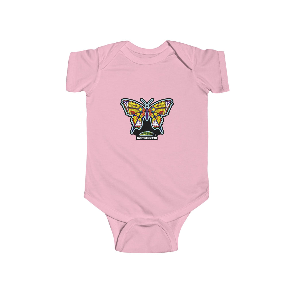 The New Creation Butterfly Infant Bodysuit — Soft Jersey