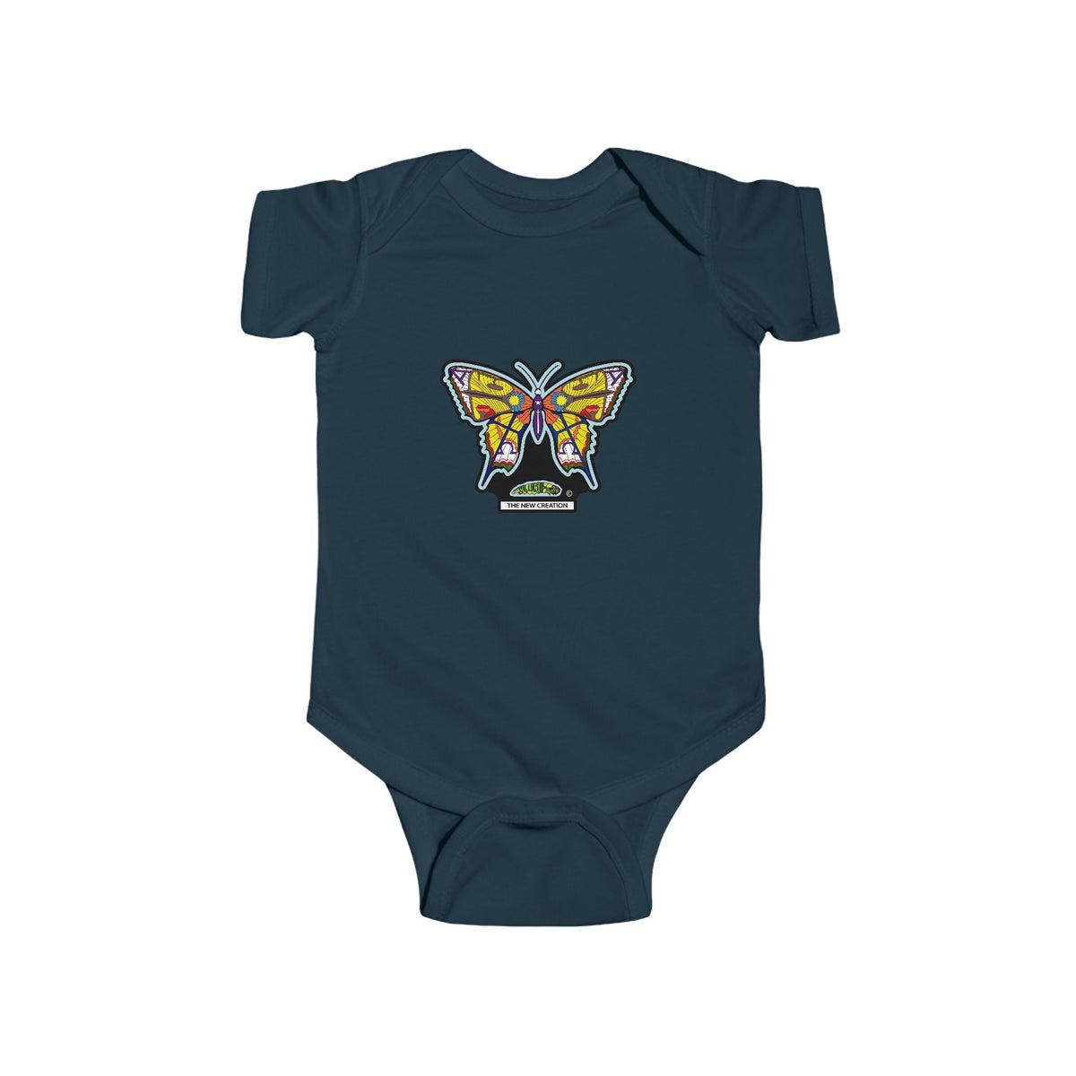 The New Creation Butterfly Infant Bodysuit — Soft Jersey