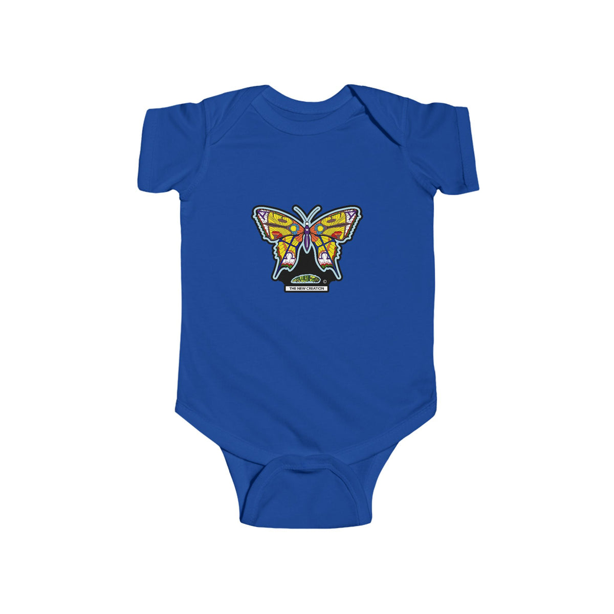 The New Creation Butterfly Infant Bodysuit — Soft Jersey