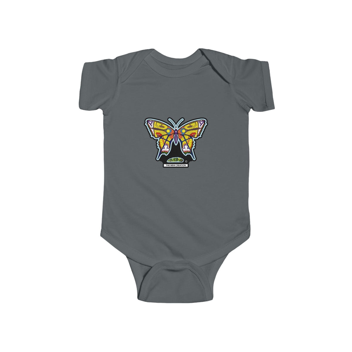 The New Creation Butterfly Infant Bodysuit — Soft Jersey