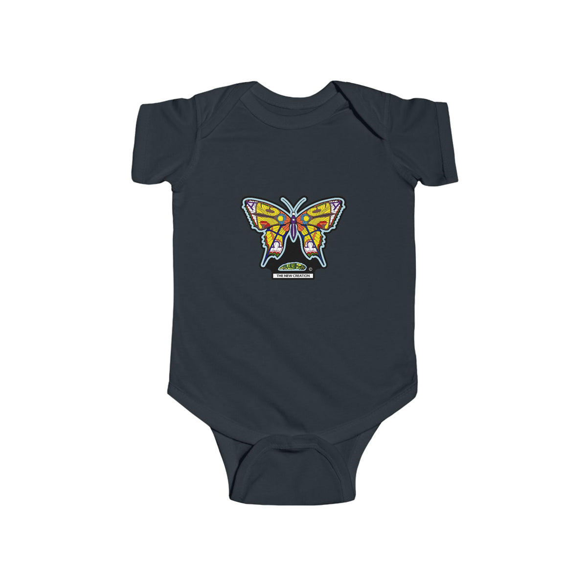 The New Creation Butterfly Infant Bodysuit — Soft Jersey