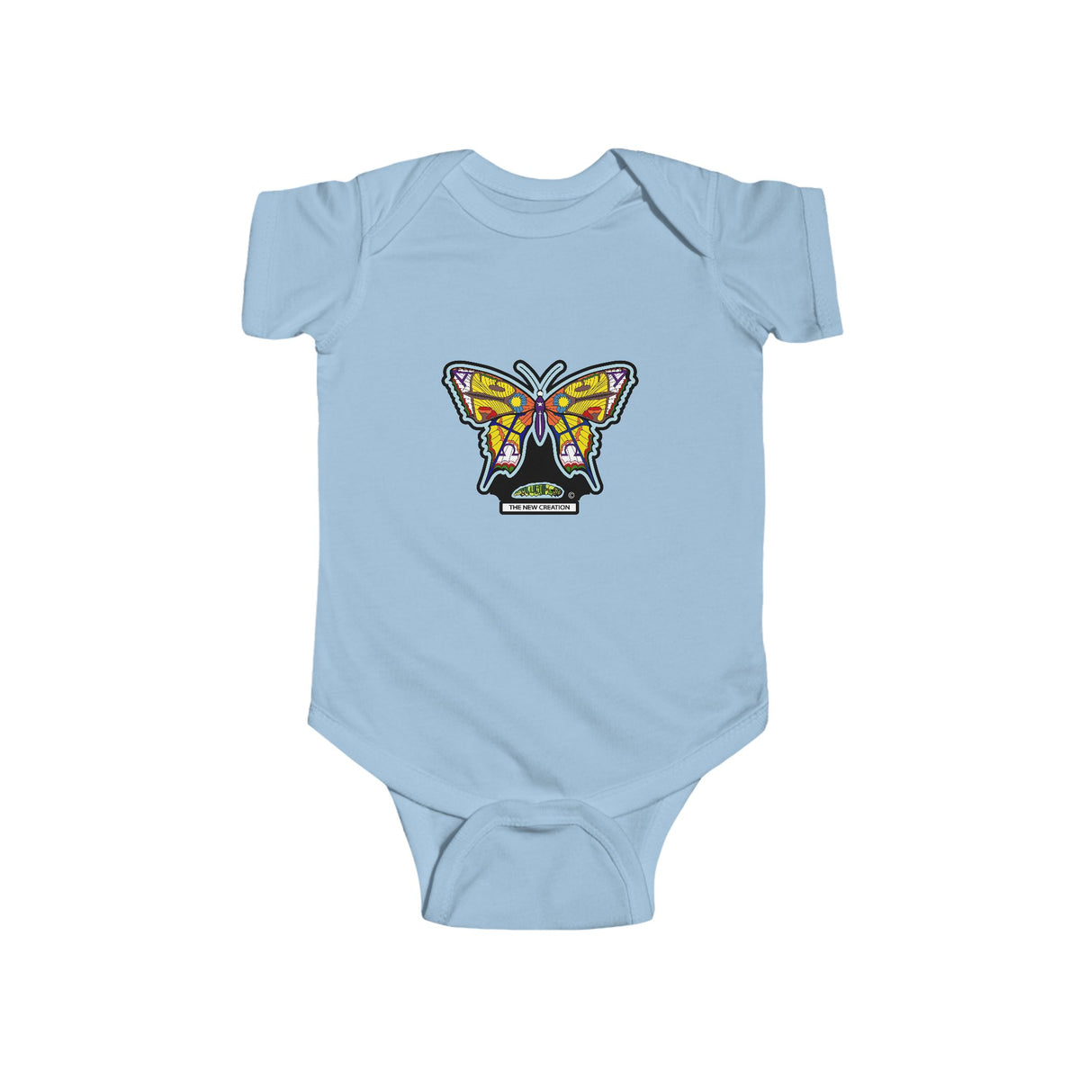 The New Creation Butterfly Infant Bodysuit — Soft Jersey