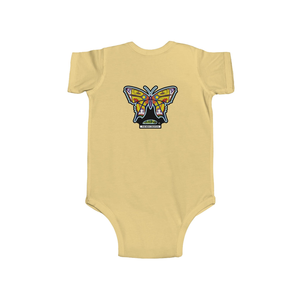 The New Creation Butterfly Infant Bodysuit — Soft Jersey