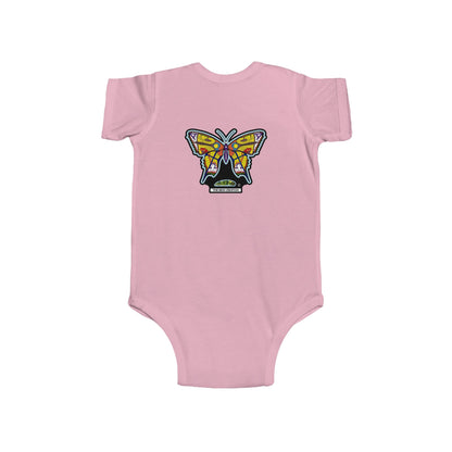 The New Creation Butterfly Infant Bodysuit — Soft Jersey