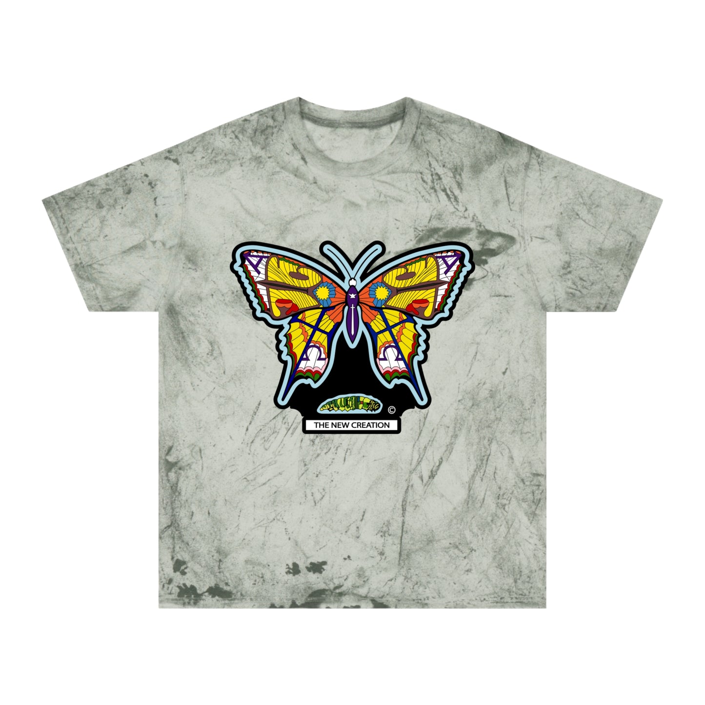 Colorful Butterfly Unisex T-Shirt Blast
