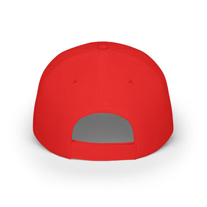 Bright Butterfly Baseball Cap – Low Profile Cotton Hat with Embroidered Symbolic Art