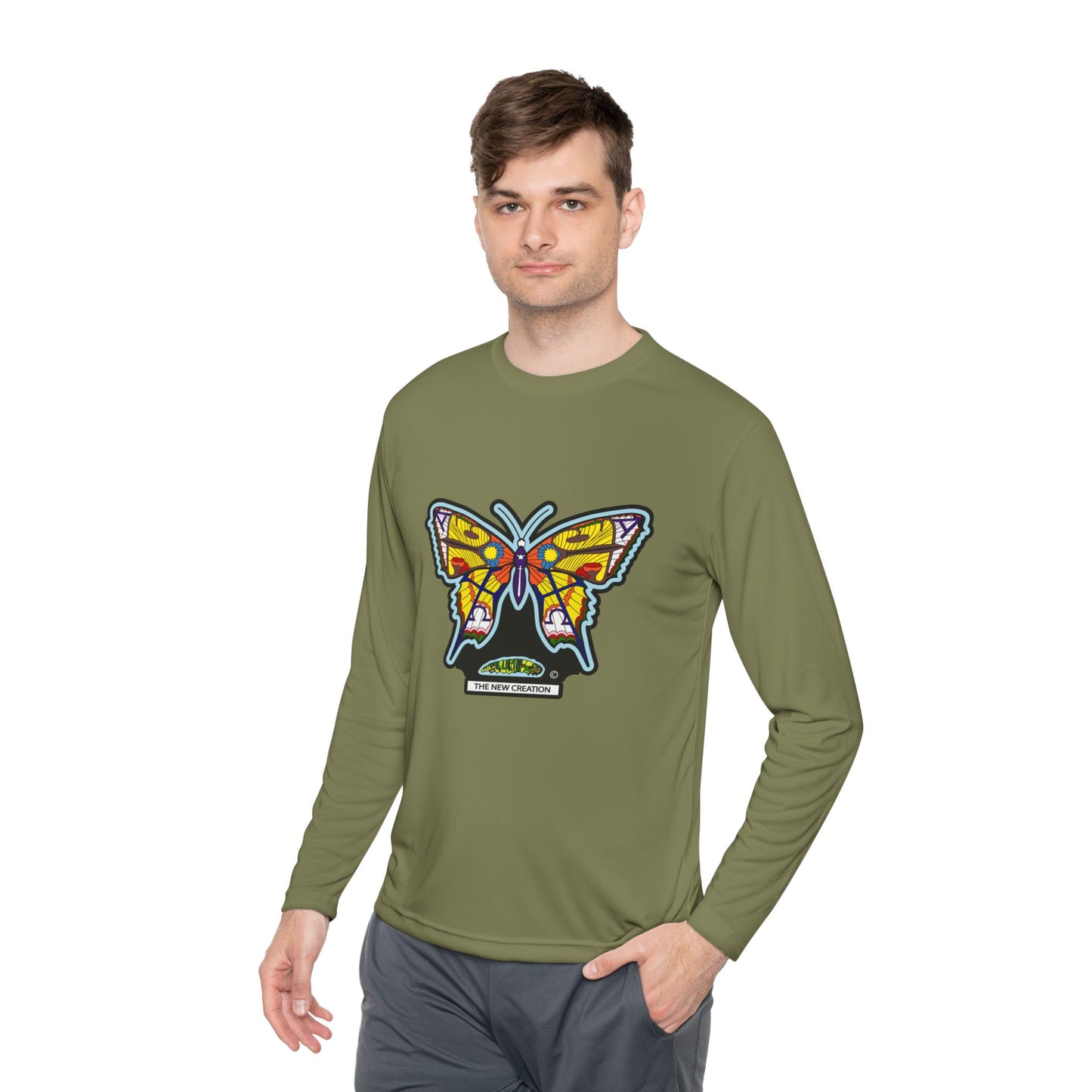 Butterfly Floral Long Sleeve Tee