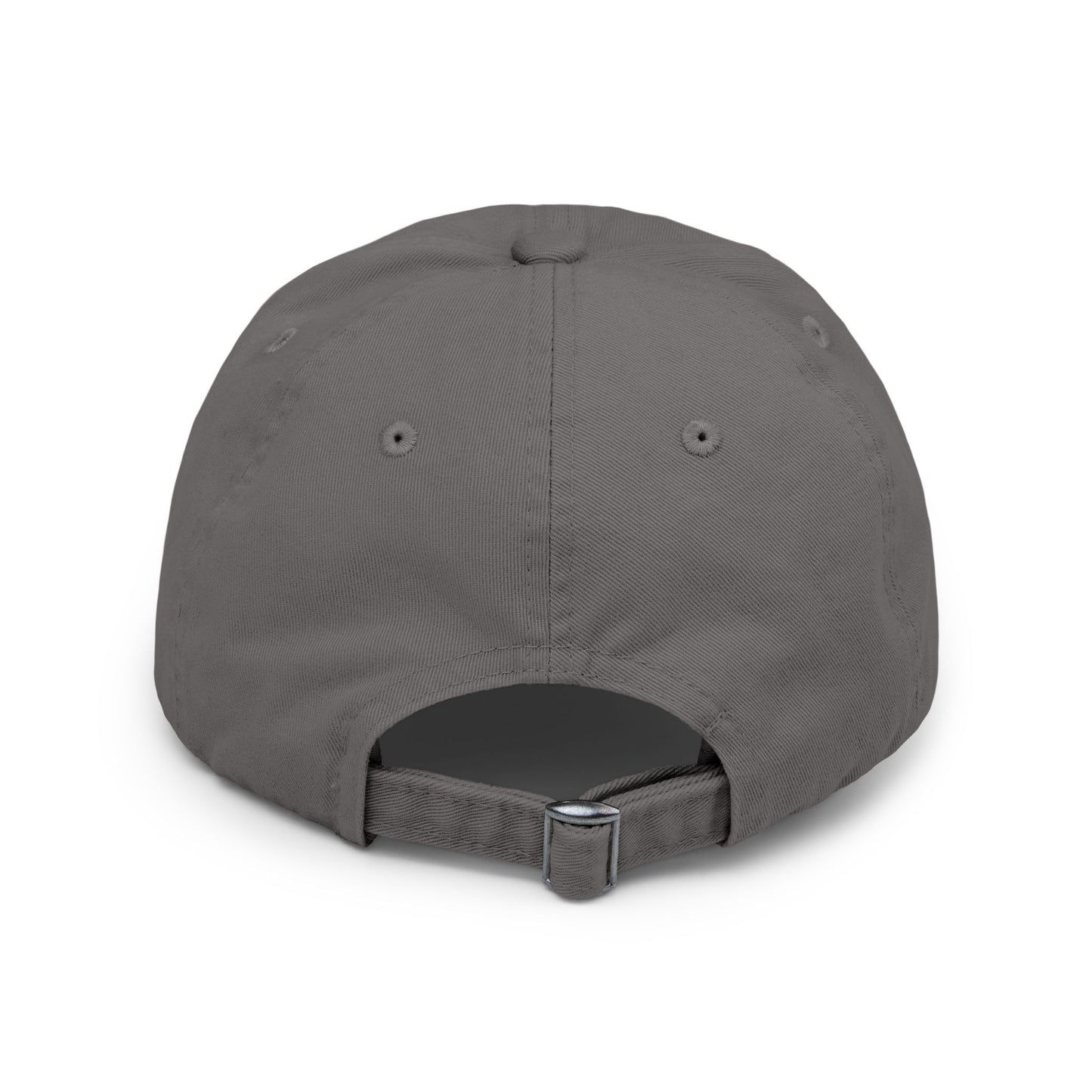 Butterfly Distressed Cap – Vintage-Style Cotton Hat with Symbolic Embroidery