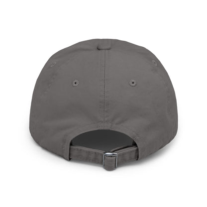 Butterfly Distressed Cap – Vintage-Style Cotton Hat with Symbolic Embroidery
