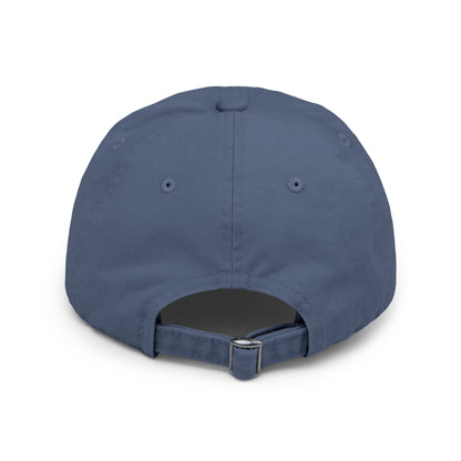 Butterfly Distressed Cap – Vintage-Style Cotton Hat with Symbolic Embroidery