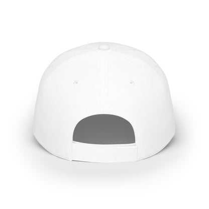 Bright Butterfly Baseball Cap – Low Profile Cotton Hat with Embroidered Symbolic Art
