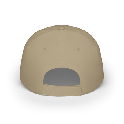 Bright Butterfly Baseball Cap – Low Profile Cotton Hat with Embroidered Symbolic Art