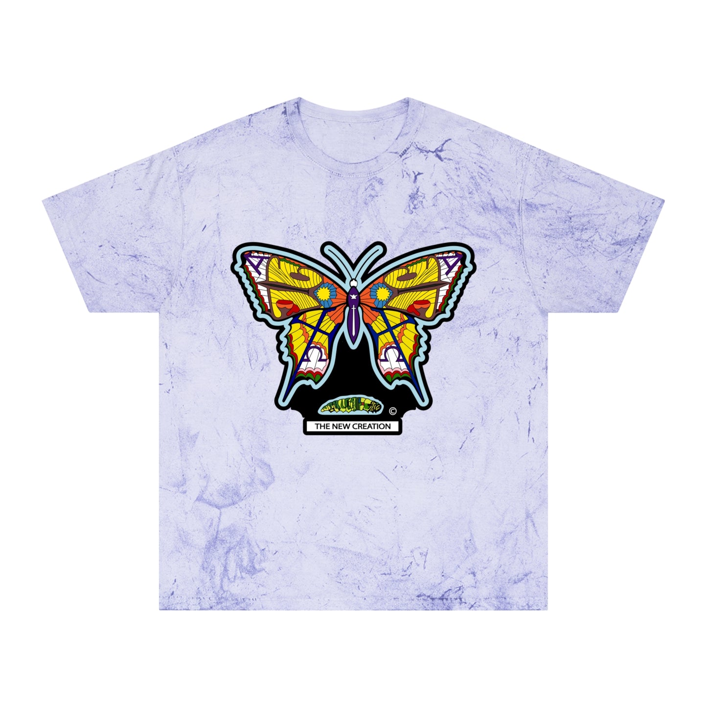Colorful Butterfly Unisex T-Shirt Blast