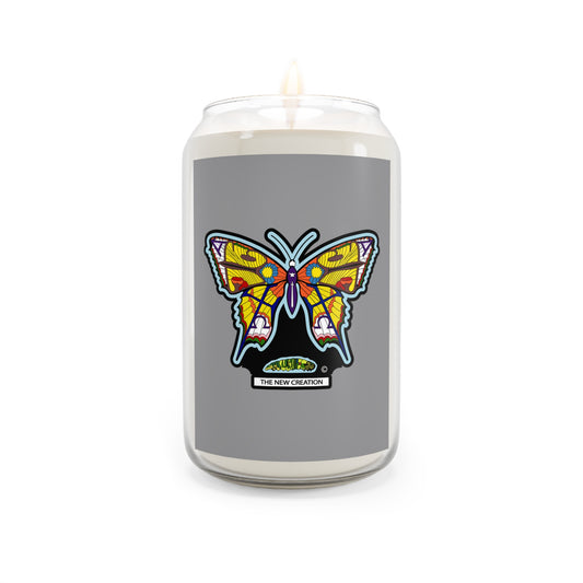Butterfly Garden Candle – 13.75oz Eco-Friendly Scented Soy Wax Candle with Decorative Lid