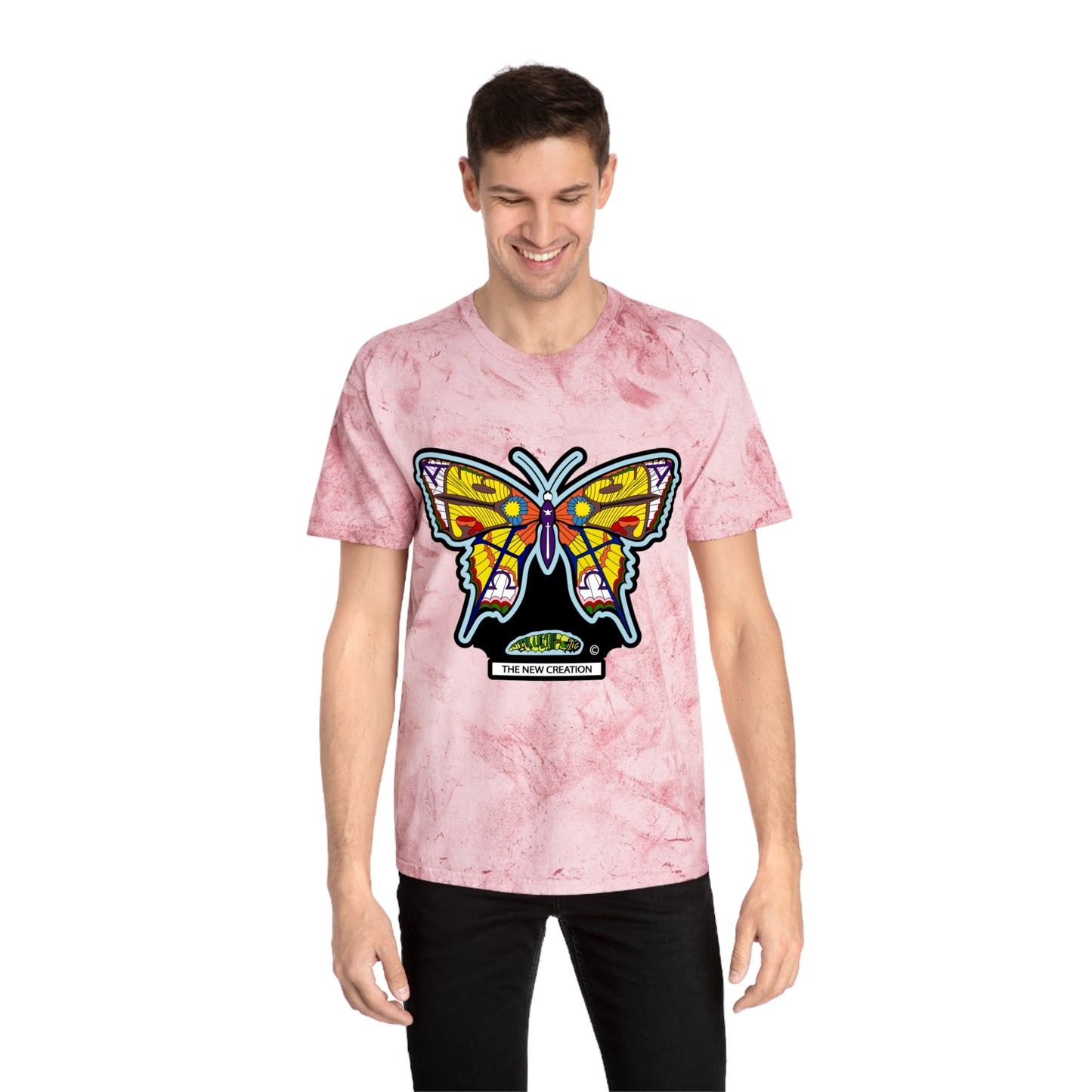Colorful Butterfly Unisex T-Shirt Blast