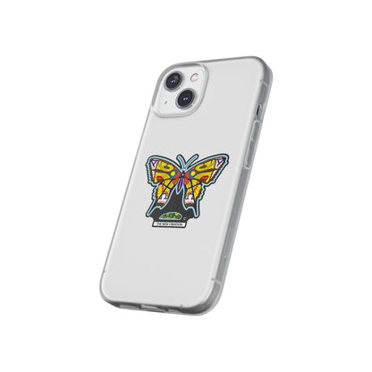 Colorful Butterfly Flexi Case – Soft Artistic Phone Cover, Eco-Friendly, Slim Shock-Absorbing Design
