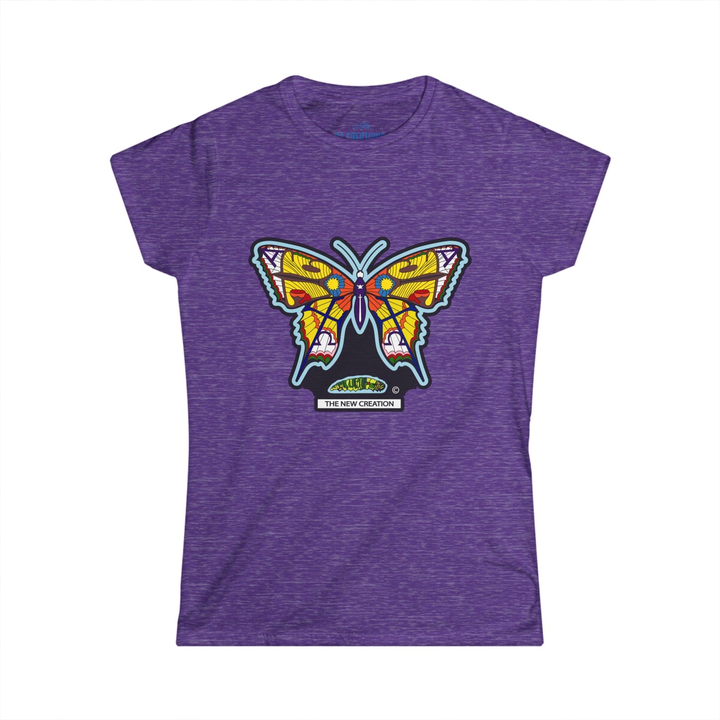 Colorful Butterfly Women's Softstyle Tee