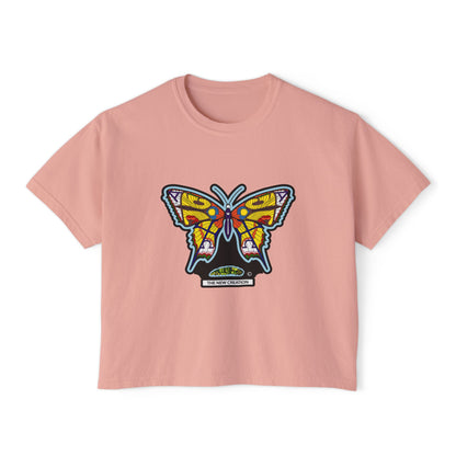 Bohemian Butterfly Women's Boxy Tee