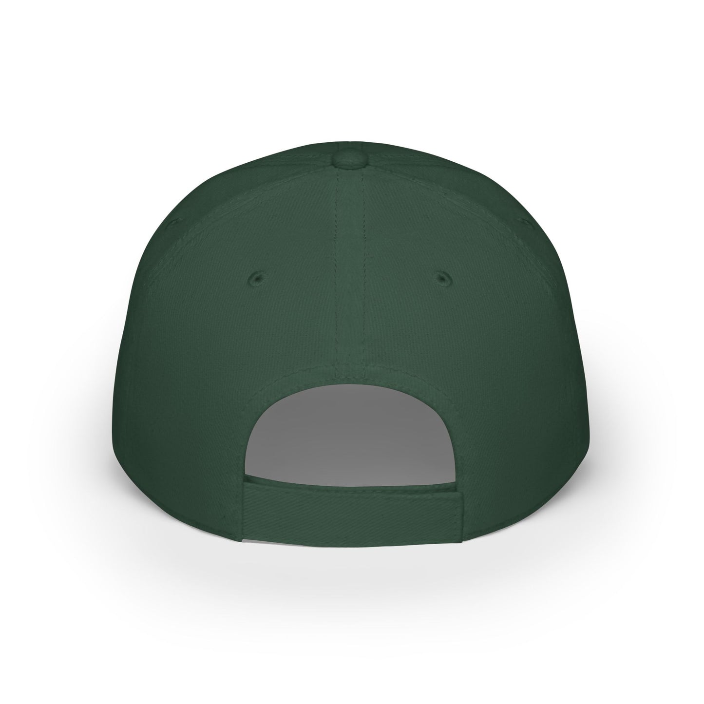 Bright Butterfly Baseball Cap – Low Profile Cotton Hat with Embroidered Symbolic Art