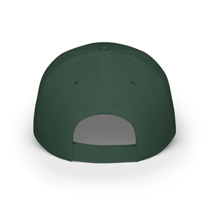 Bright Butterfly Baseball Cap – Low Profile Cotton Hat with Embroidered Symbolic Art