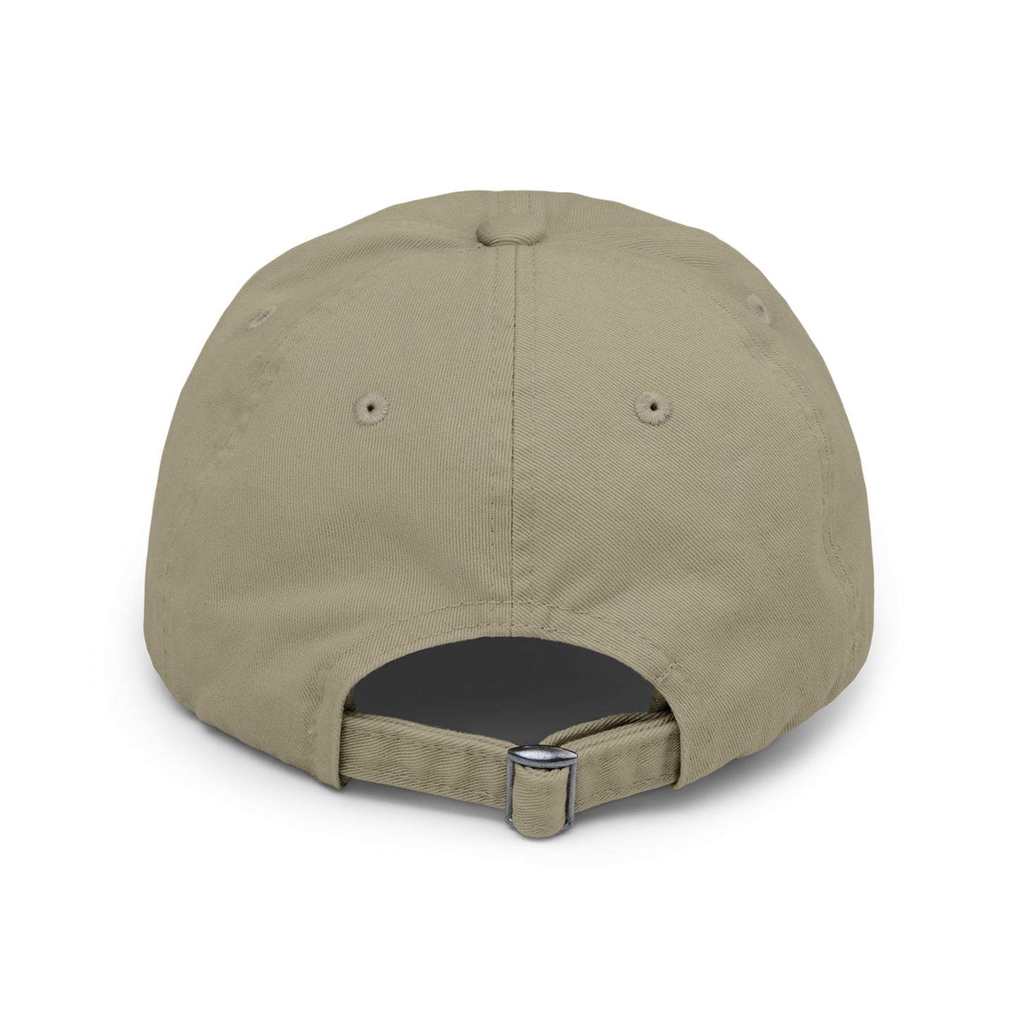 Butterfly Distressed Cap – Vintage-Style Cotton Hat with Symbolic Embroidery