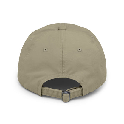 Butterfly Distressed Cap – Vintage-Style Cotton Hat with Symbolic Embroidery